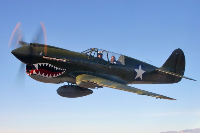 Самолет Curtiss p-40