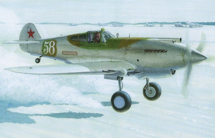 P-40 Tomahawk Алексея Хлобыстова