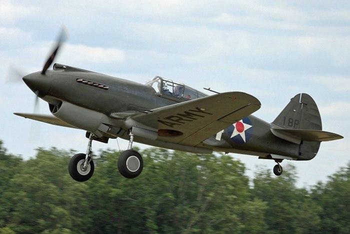P-40 самолет модификации