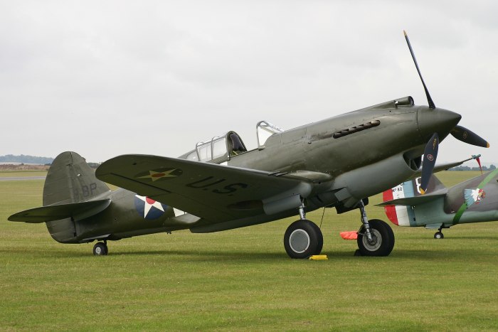 Curtiss p-40b Tomahawk