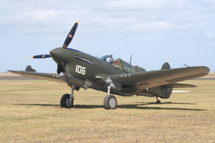 Curtiss p-40e Kittyhawk самолет