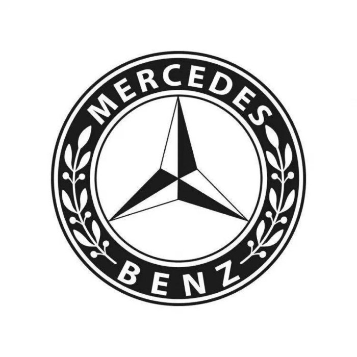 Значок Мерседес вектор