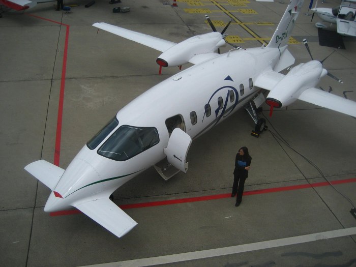 Самолёт Piaggio p.180 Avanti