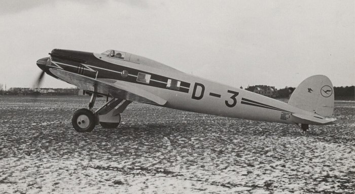Самолет Heinkel he-170