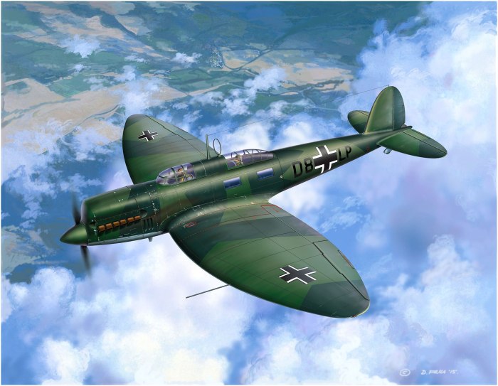 Самолет Heinkel he-70