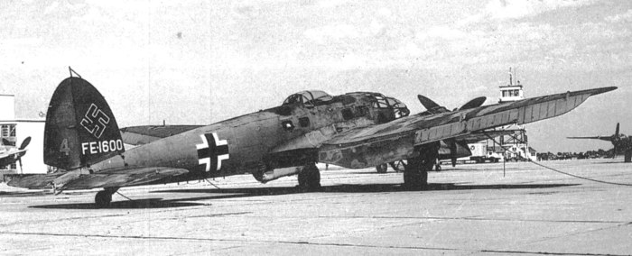 Самолет he 111 Германия