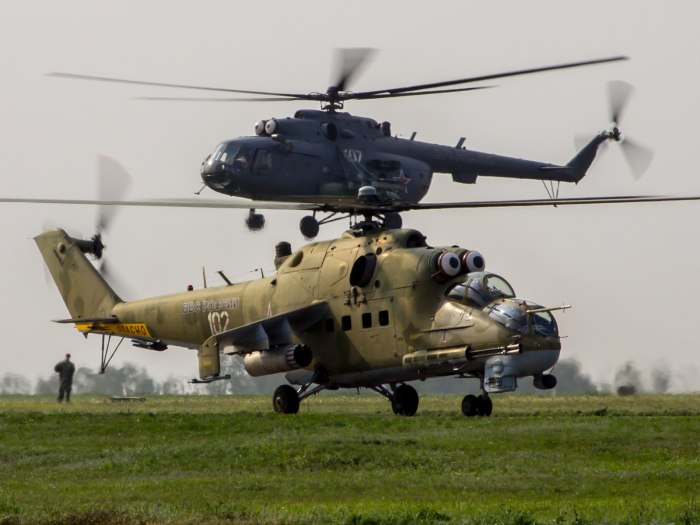 Вертолет "ми-24а"