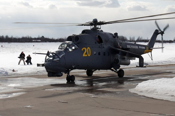 Вертолет "ми-24а"