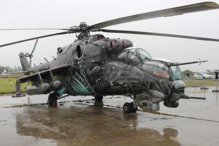 Вертолёт крокодил ми-24