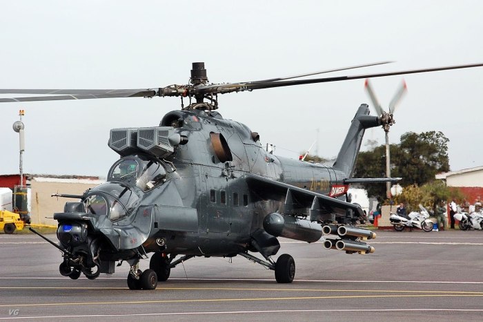 Ми-24 армейский ударный вертолёт