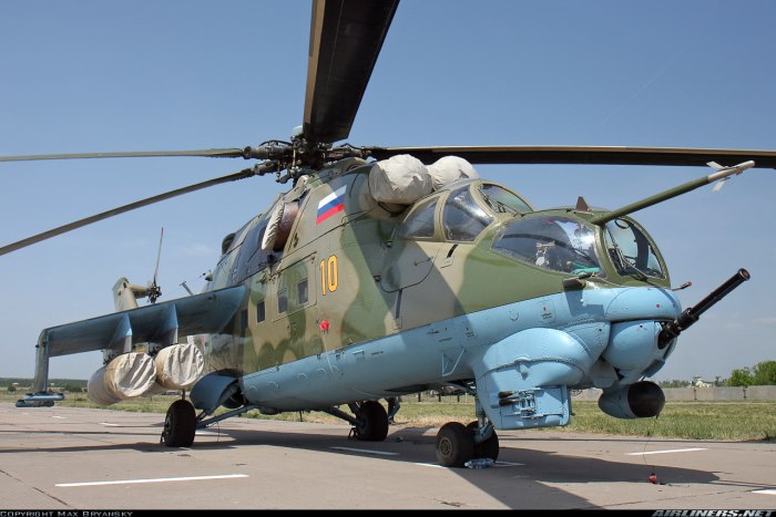 Вертолет "ми-24а"