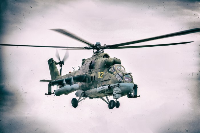 Вертолет "ми-24а"