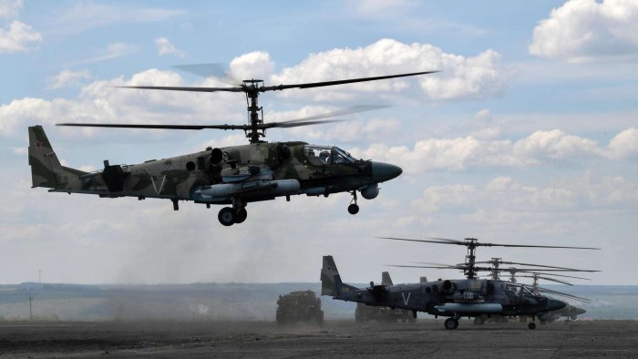 Ка-52 Аллигатор на Украине