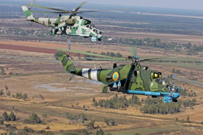 Ми-24 вертолёт Украина