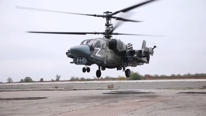 Вертолет ка-52 "Аллигатор"