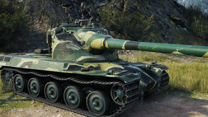 Двухцветный танк 500
