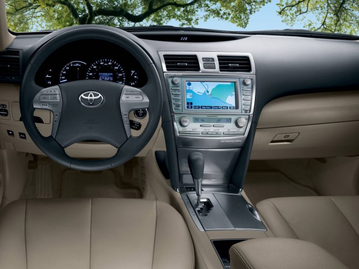 Toyota Camry xv40 2007 салон