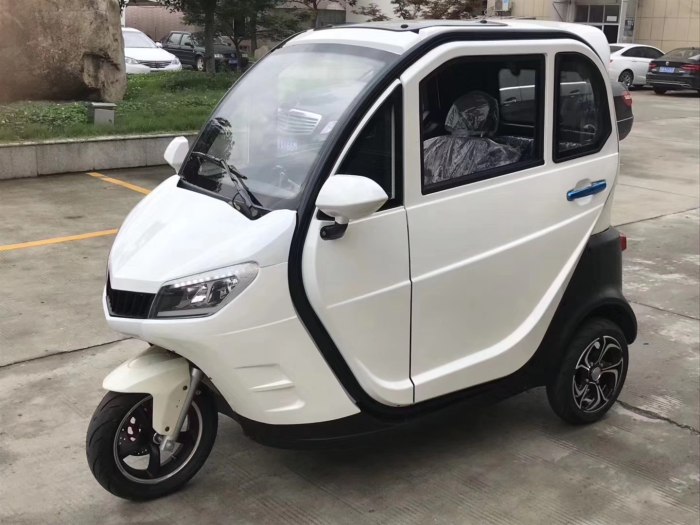 Скутер трицикл Triscooter Avrora 2000w el (ev) с кабиной