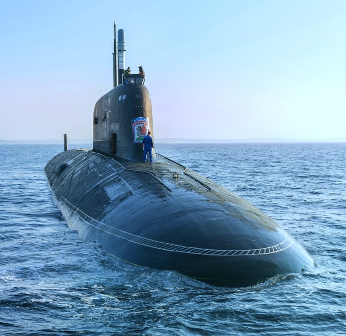Атомная подводная лодка Казань