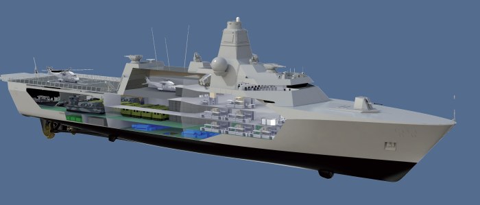Damen Crossover Ultimate Mission Modular Naval Concept