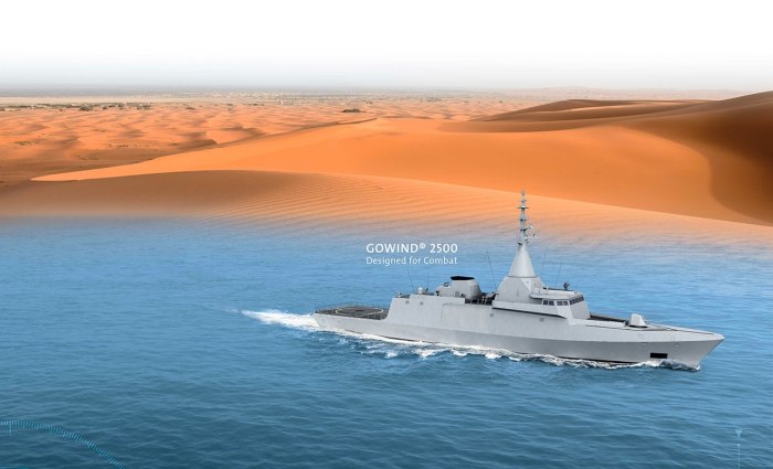 Корвет проекта Gowind 2500
