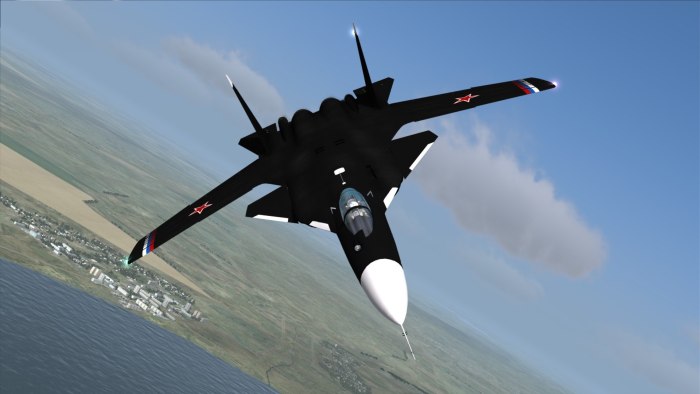 Су-47 Беркут кабина