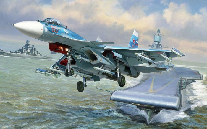 Су-33 палубный истребитель