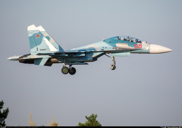 Истребитель Су-30см2