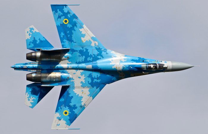 Камуфляж Су-27 Flanker