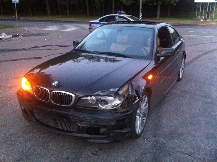 BMW e46 битая