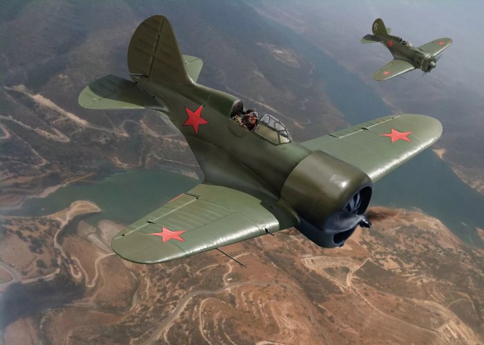 Советский истребитель и-16