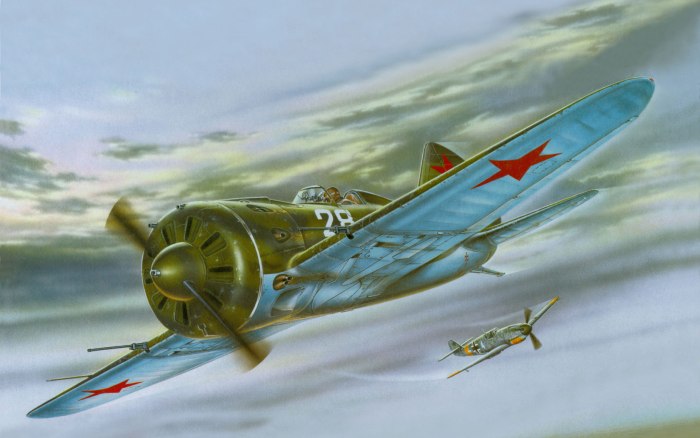 Советский самолёт истребитель и16