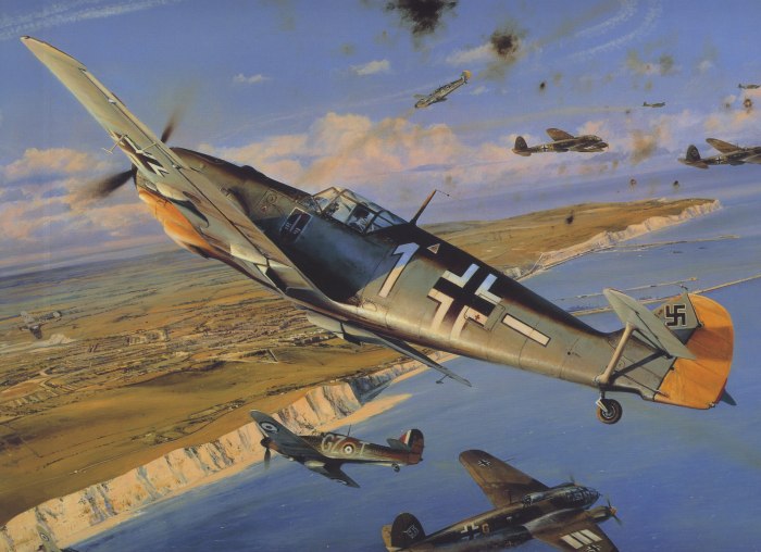 Messerschmitt bf.109 ВОВ