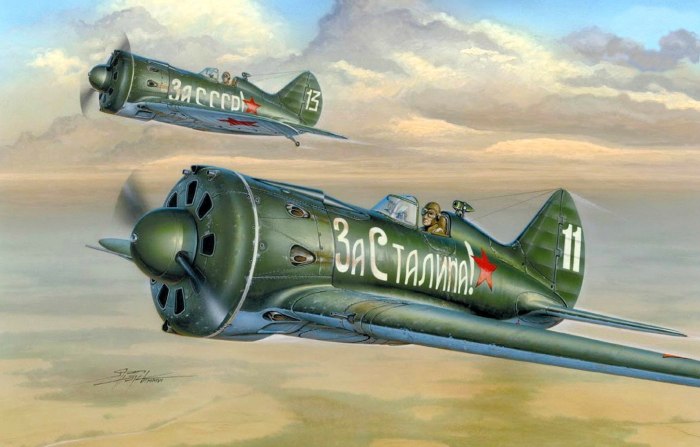 Советский самолёт истребитель и16