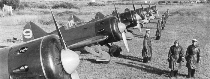 Истребитель и-16 Халхин-гол