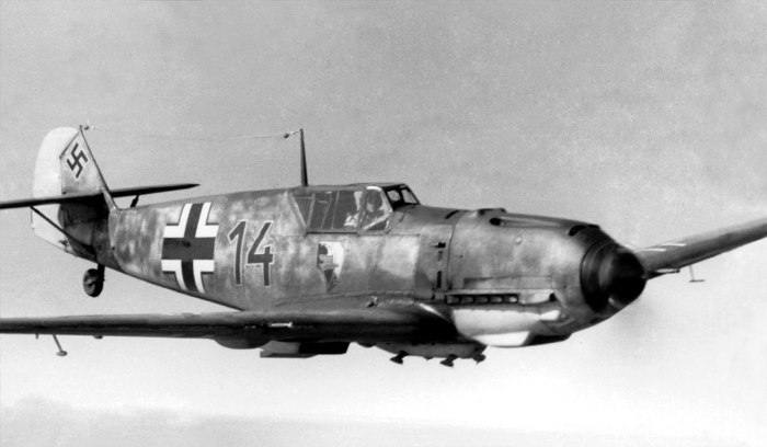 Messerschmitt bf.109 истребители Германии