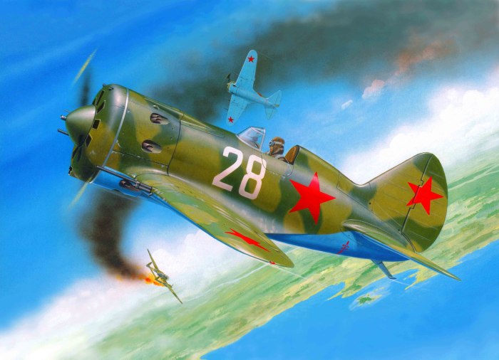 Советский самолёт истребитель и16