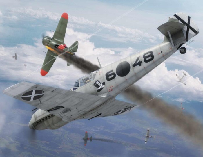 Мессершмитт bf 109 в в Испании
