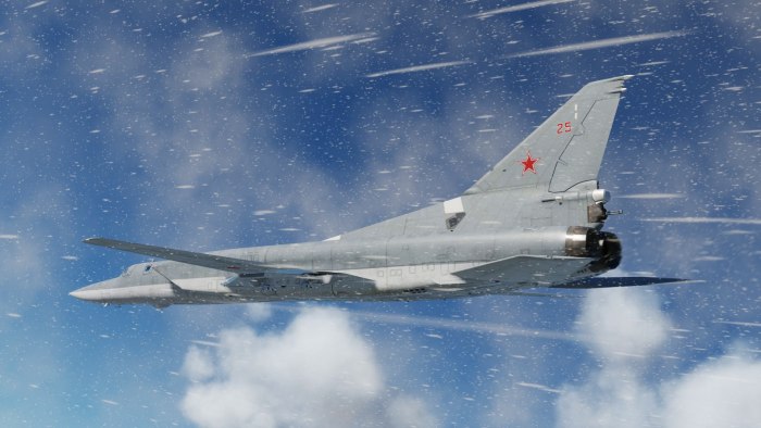 Стратегический бомбардировщик ту-22