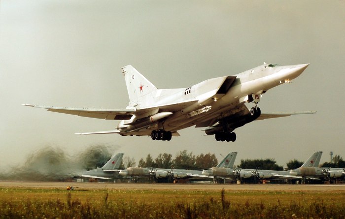 Стратегический бомбардировщик ту-22м3
