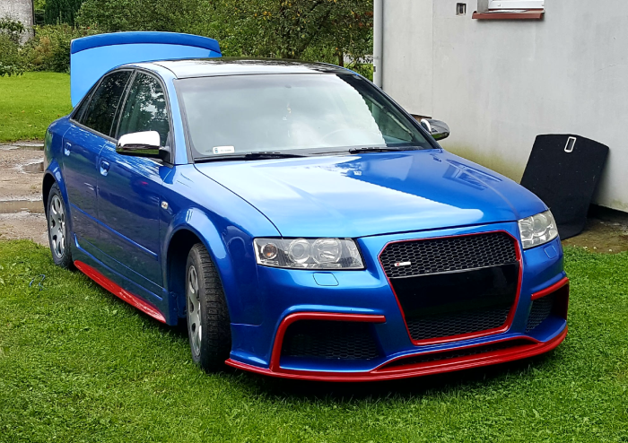 Audi a4 b6 обвес