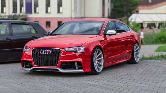 Audi rs5 Sportback Red
