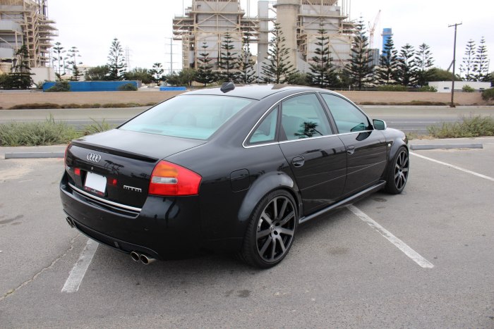 Audi a6 c5 черная