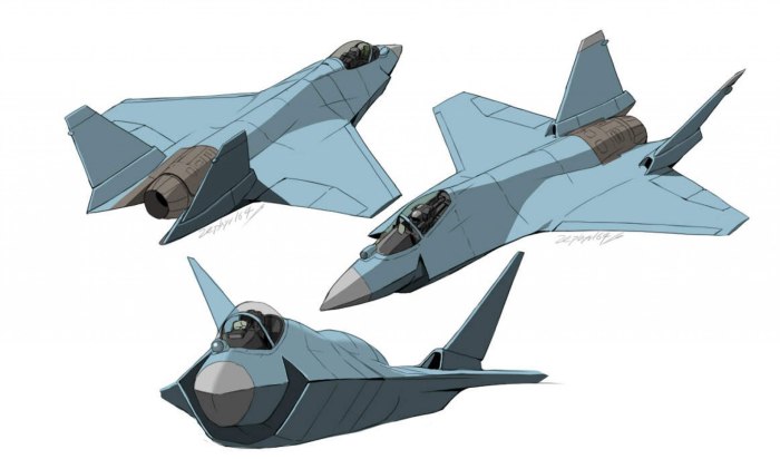 Су-75 истребитель 5-го поколения