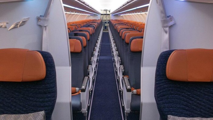 Airbus a321 Аэрофлот салон