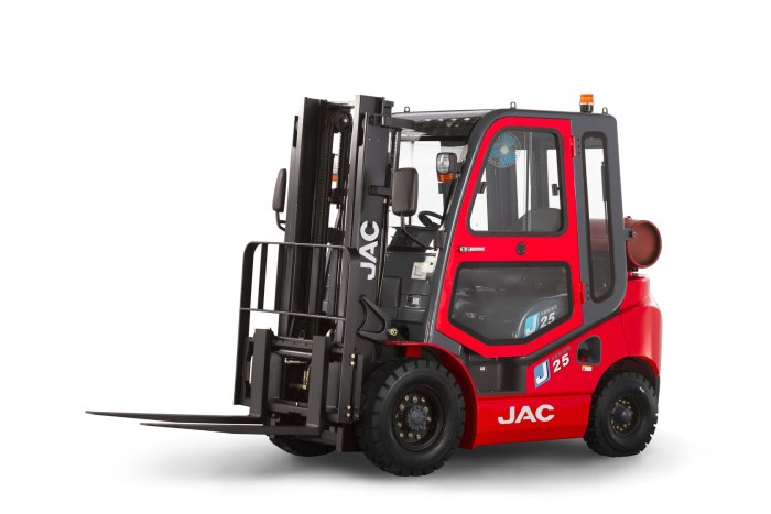Дизельный погрузчик JAC