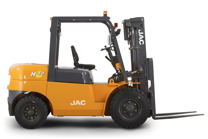 Вилочный погрузчик 5т cpcd50 JAC