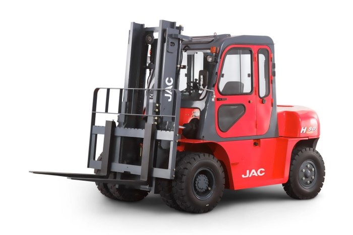 Погрузчик вилочный JAC cpcd50