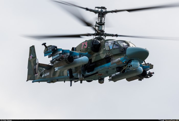 Вертолёт к-52 Аллигатор