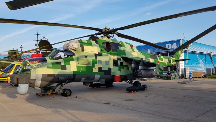 Вертолет ми 24п